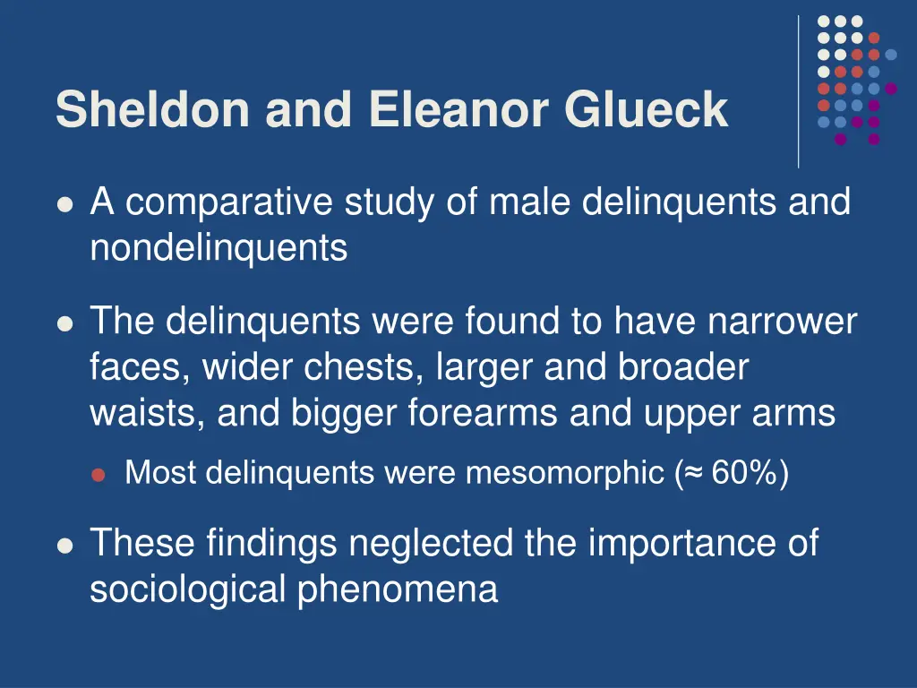 sheldon and eleanor glueck