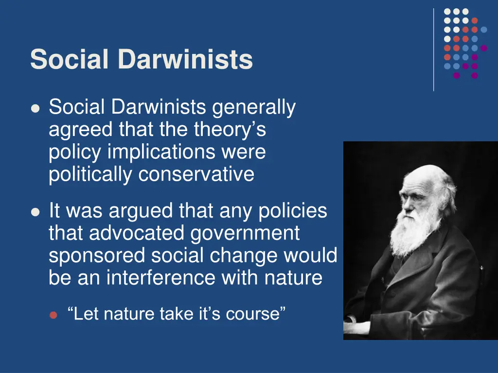 social darwinists