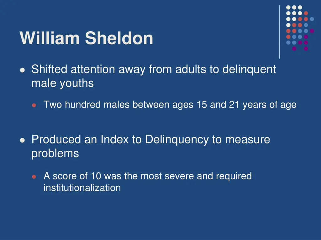 william sheldon