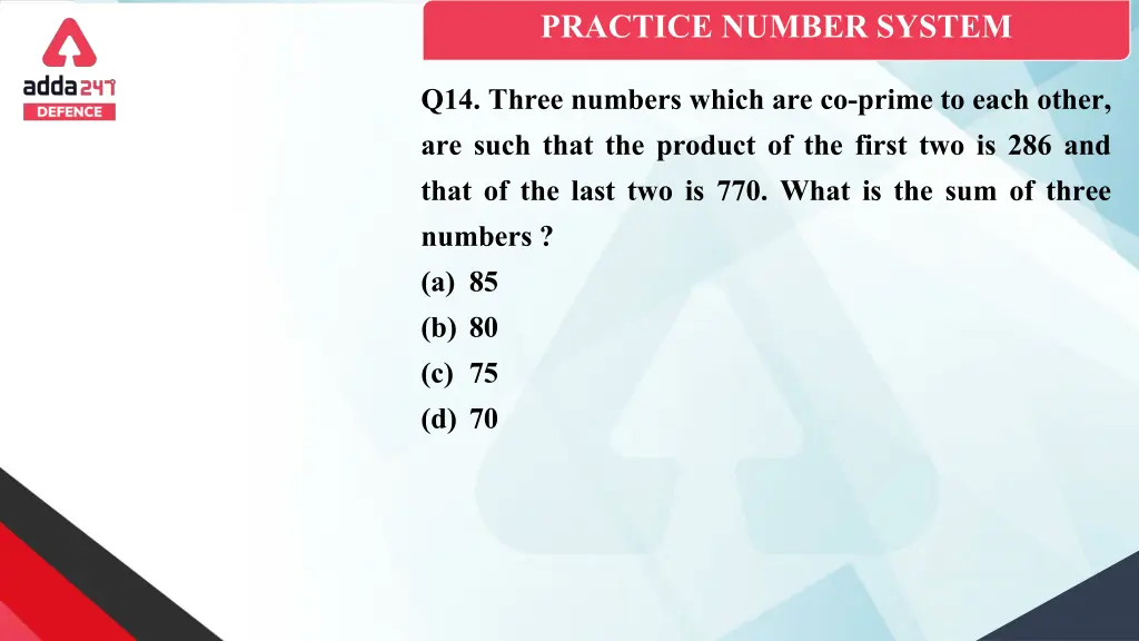 practice number system 13