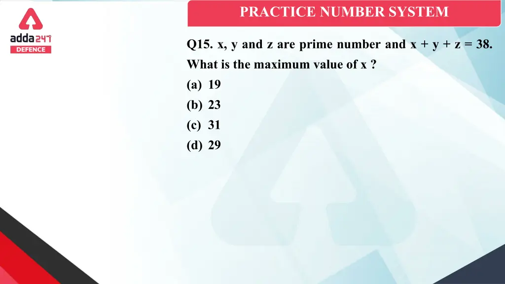 practice number system 14