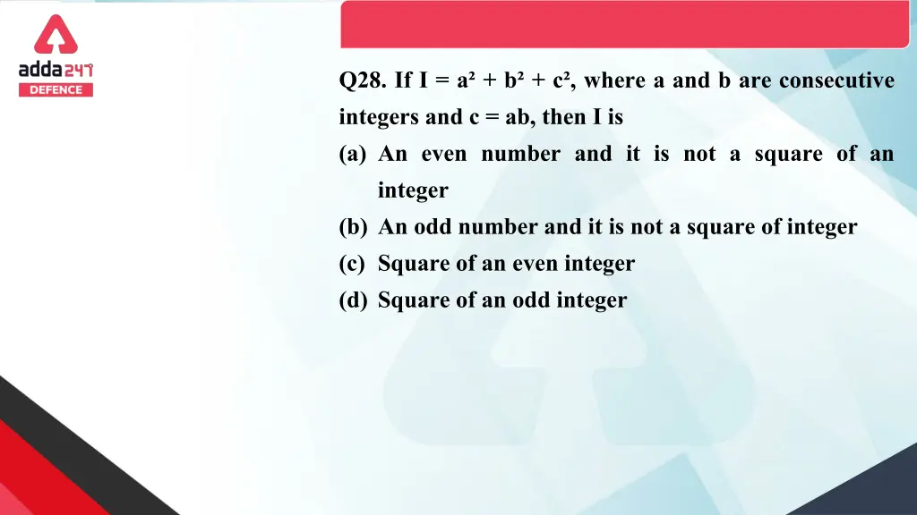 q28 if i a b c where a and b are consecutive