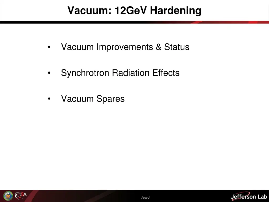 vacuum 12gev hardening 1