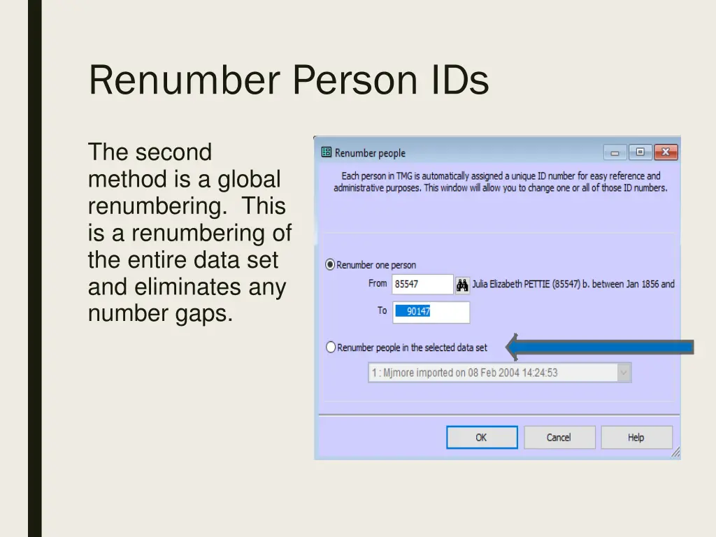 renumber person ids 1