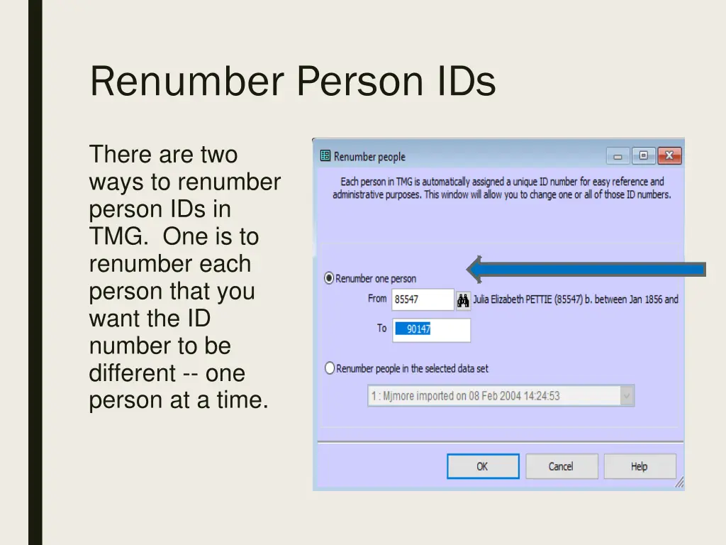 renumber person ids