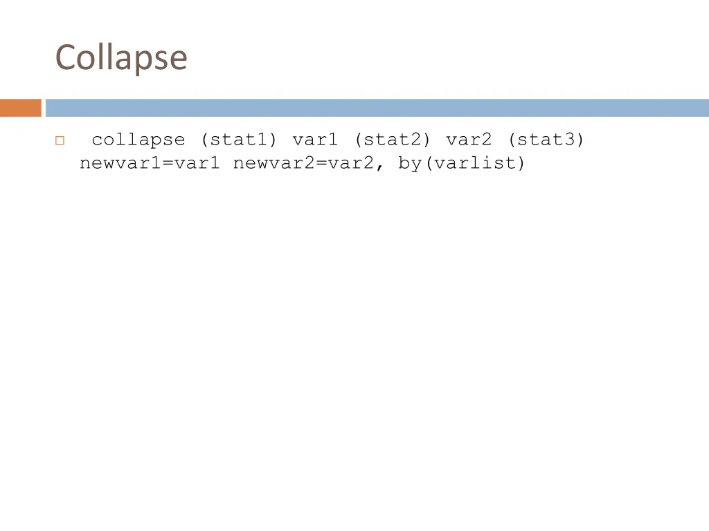 collapse