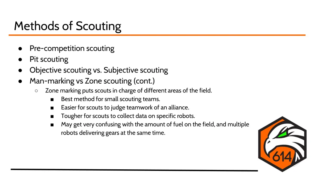 methods of scouting 3