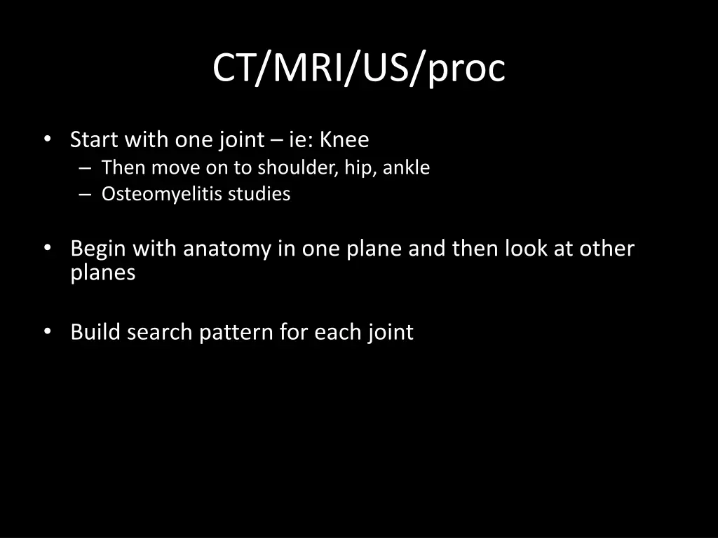 ct mri us proc