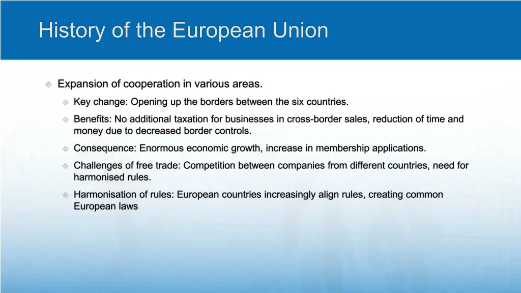history of the european union 1