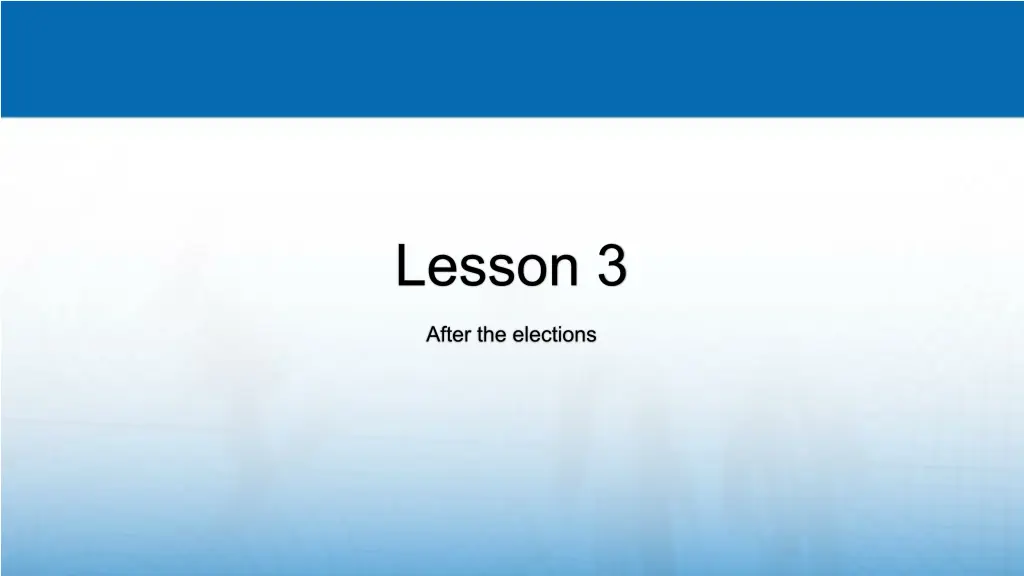 lesson 3