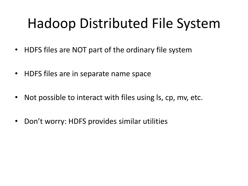 hadoop distributed file system 10