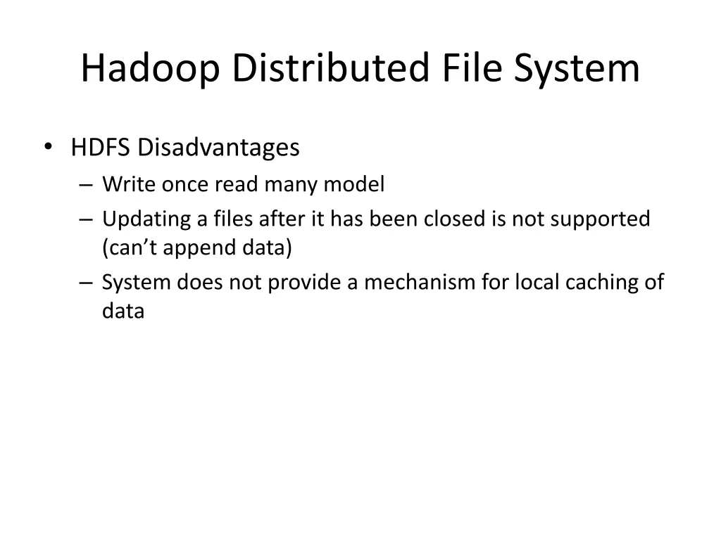 hadoop distributed file system 4