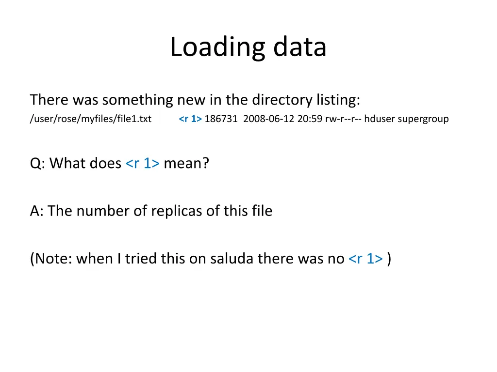 loading data 2