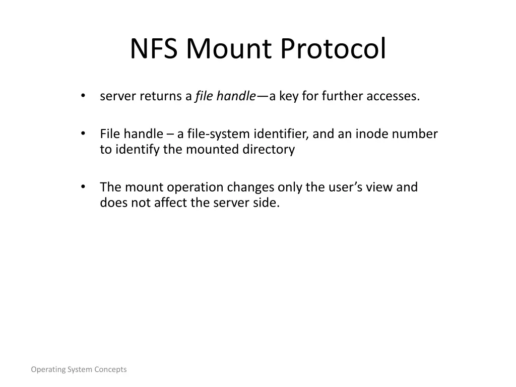 nfs mount protocol 1