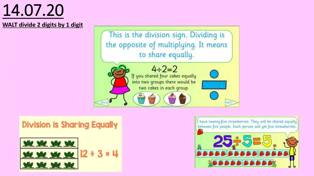 14 07 20 14 07 20 walt divide 2 digits by 1 digit