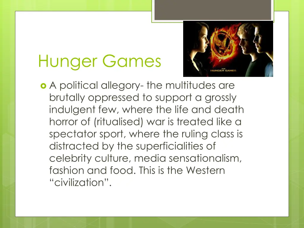 hunger games