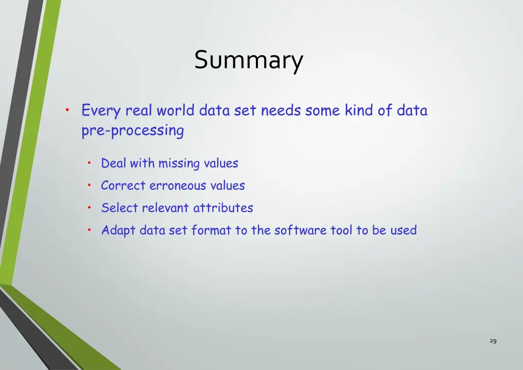 summary