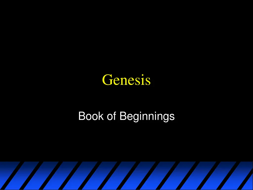 genesis