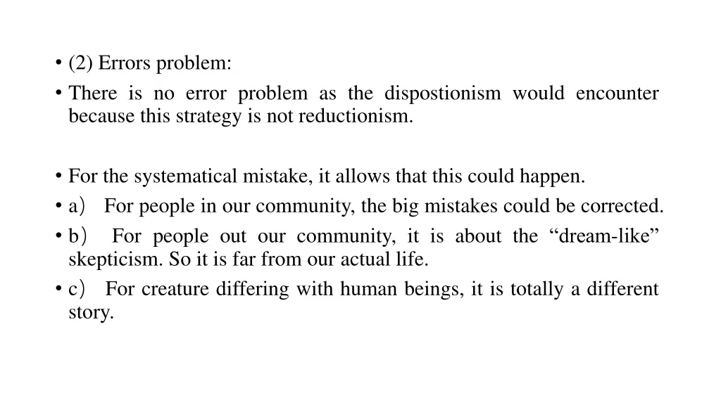 2 errors problem there is no error problem