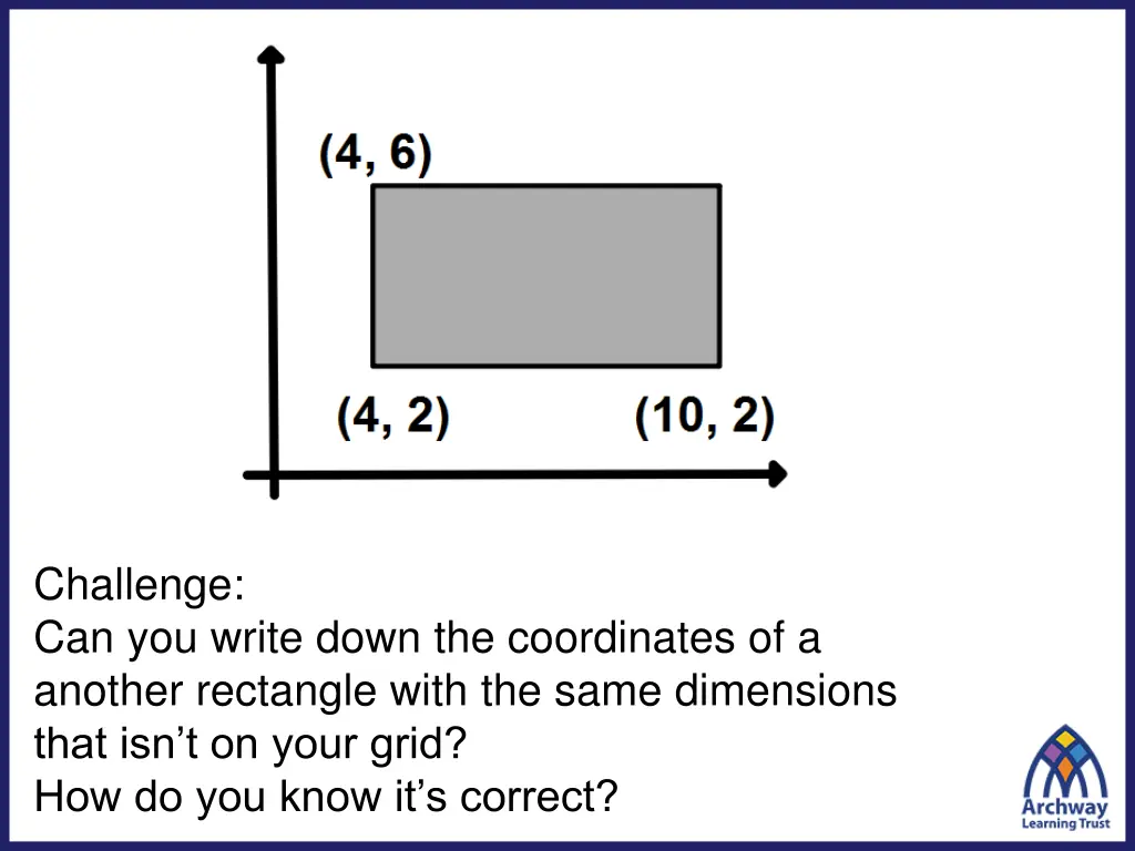 challenge can you write down the coordinates