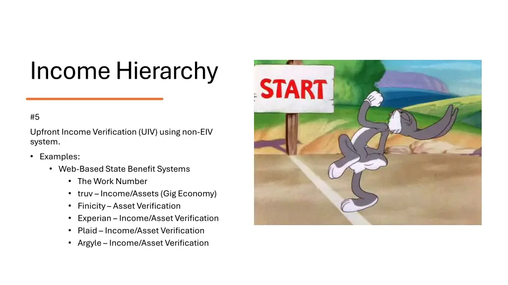income hierarchy 2