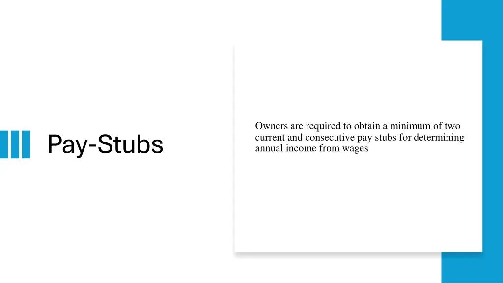 owners are required to obtain a minimum