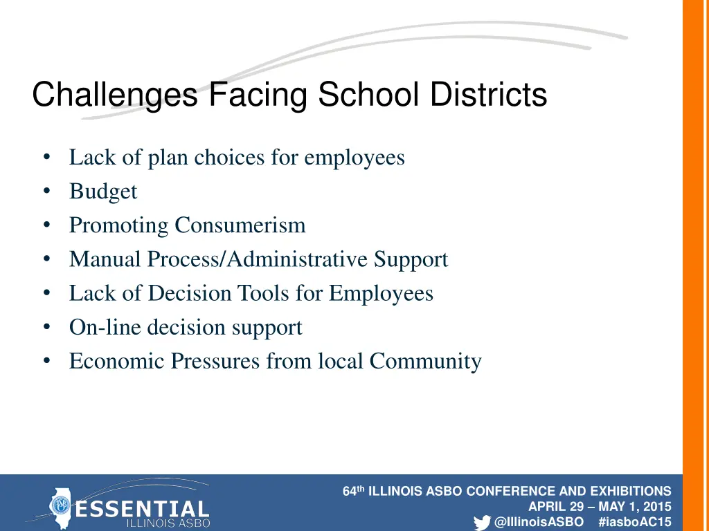 challenges facing school districts
