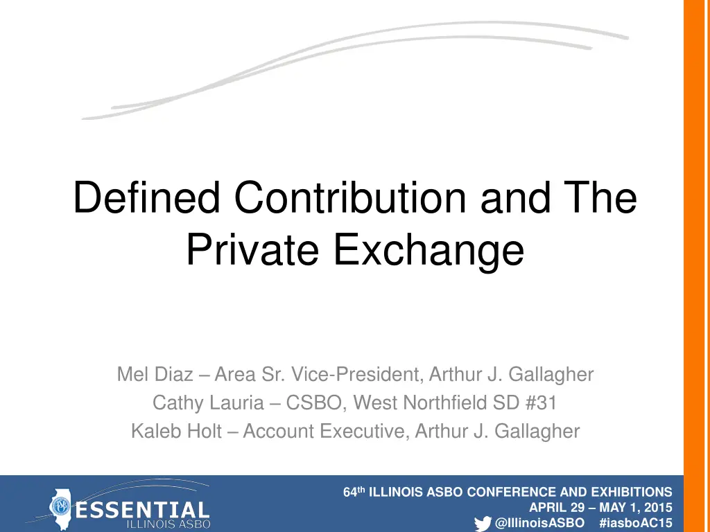 defined contribution and the private exchange