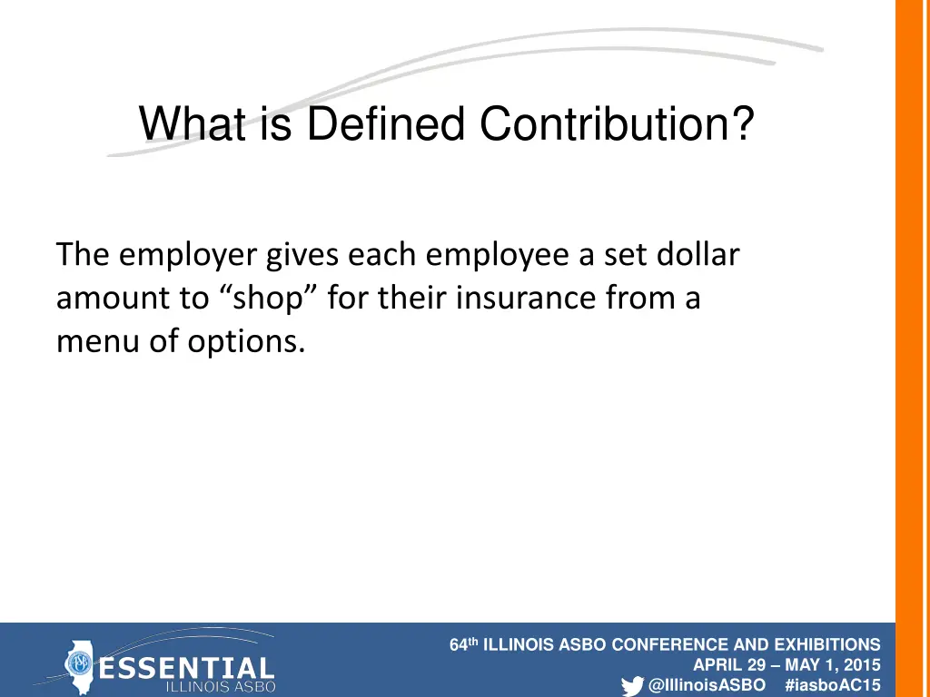 what is defined contribution
