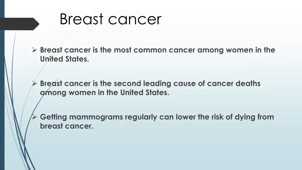breast cancer