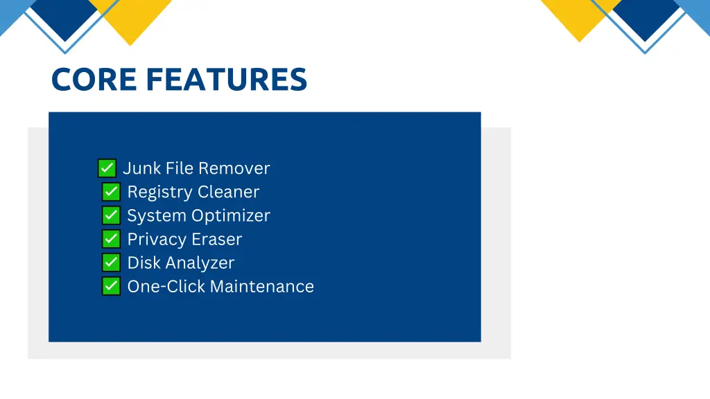 core features