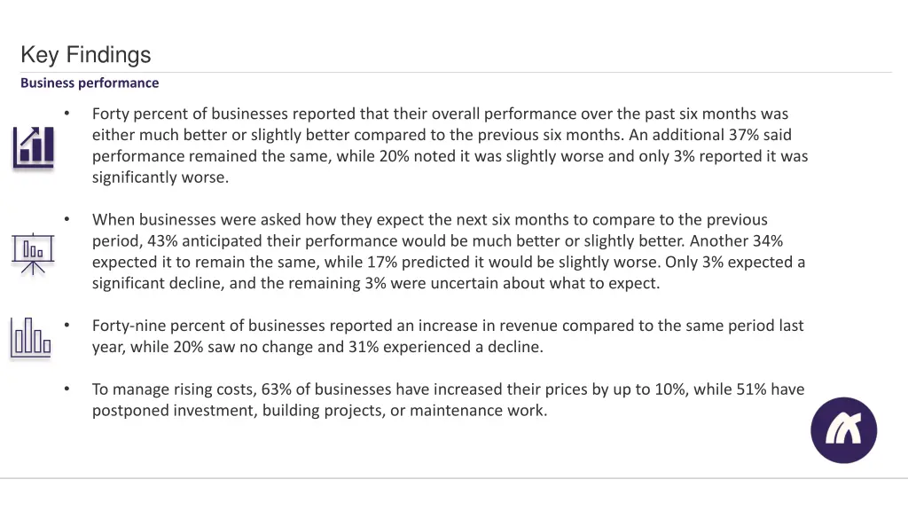 key findings