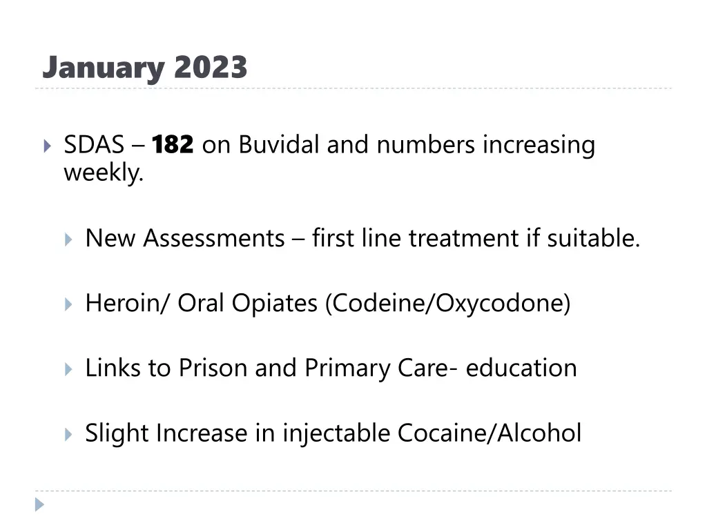 january 2023