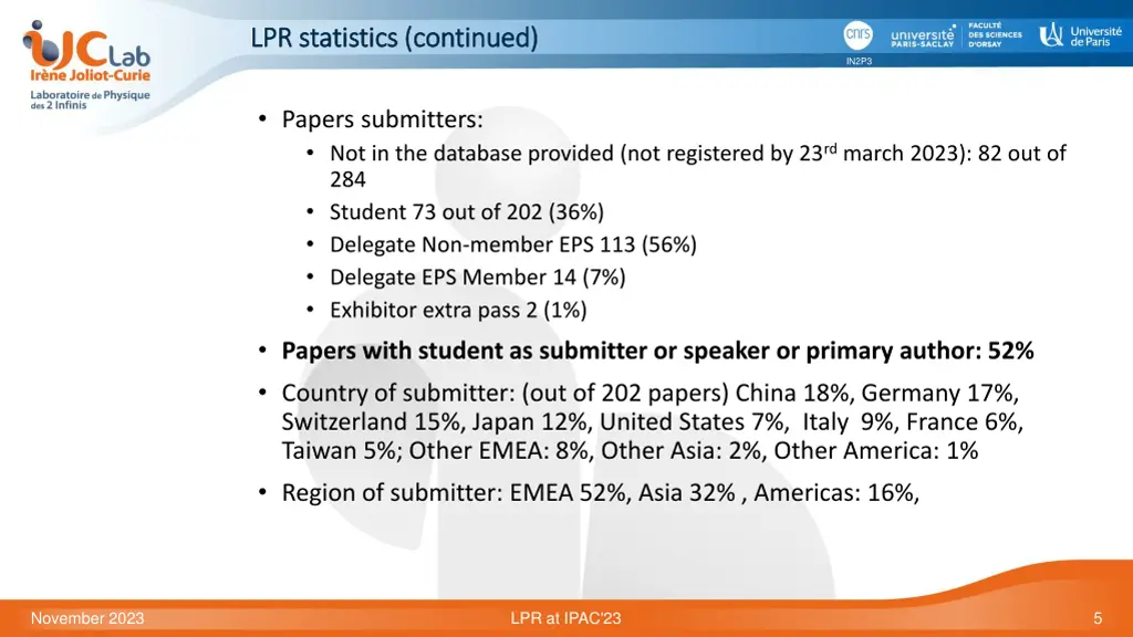 lpr statistics continued lpr statistics continued