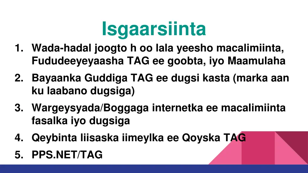 isgaarsiinta