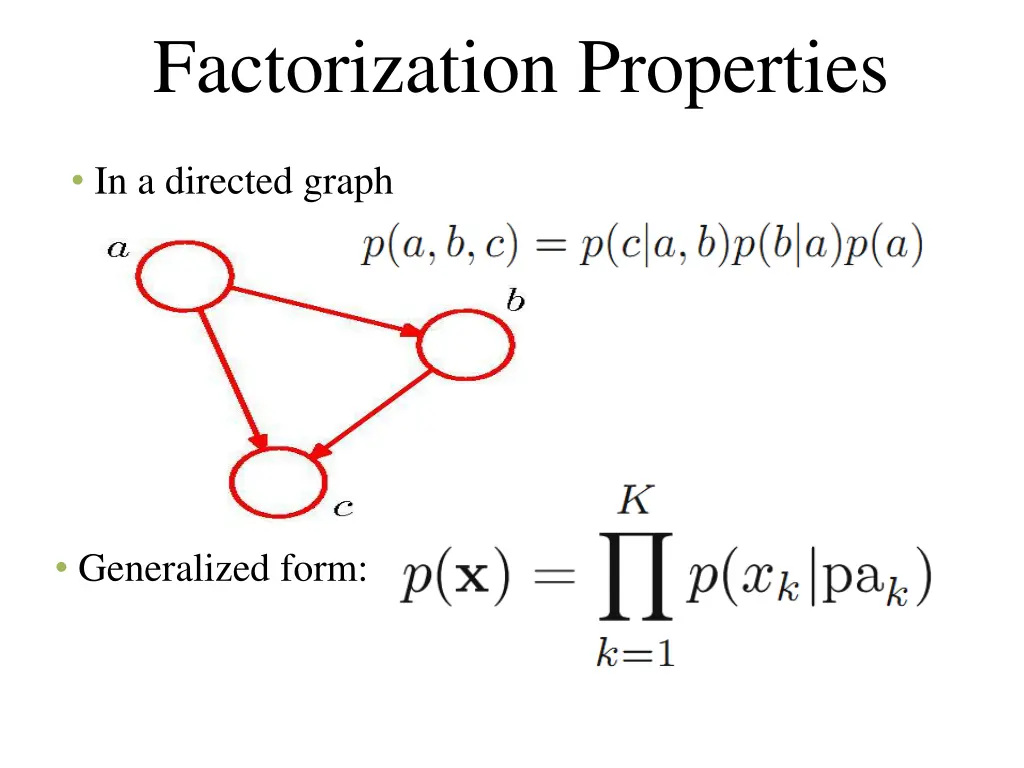 factorization properties