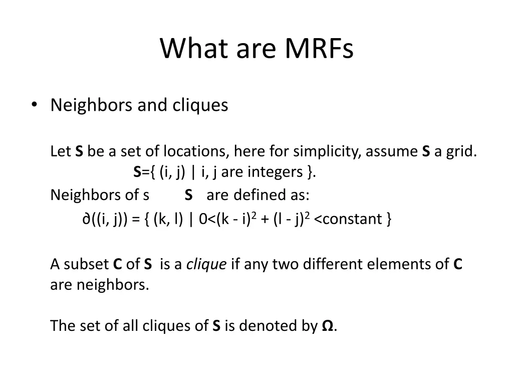 what are mrfs