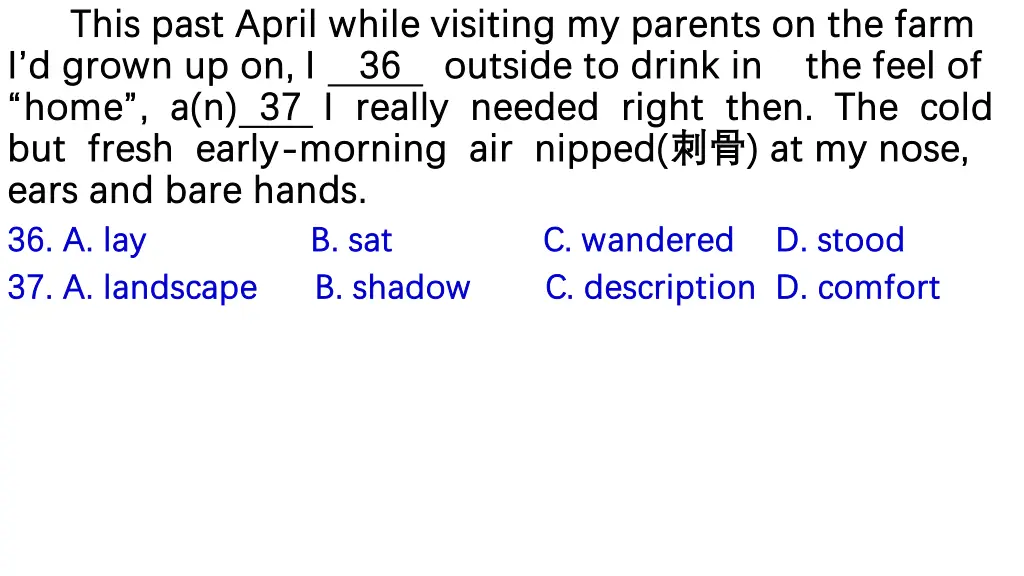 this this past april while visiting my parents