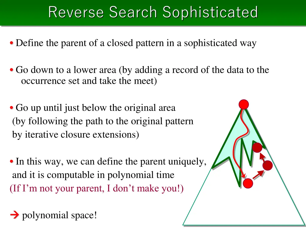 reverse search sophisticated