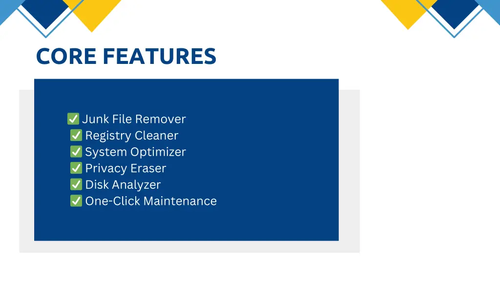 core features