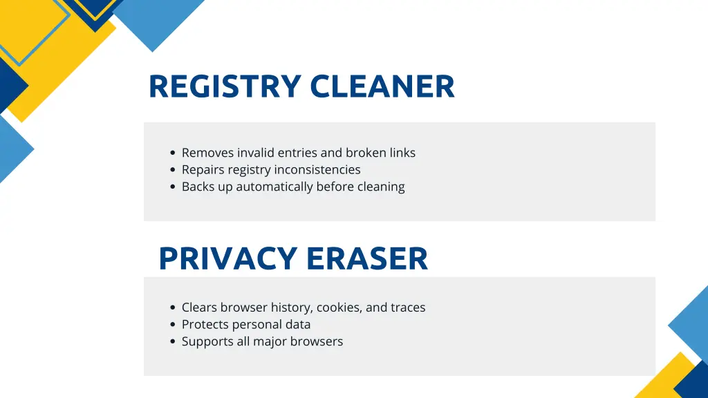 registry cleaner