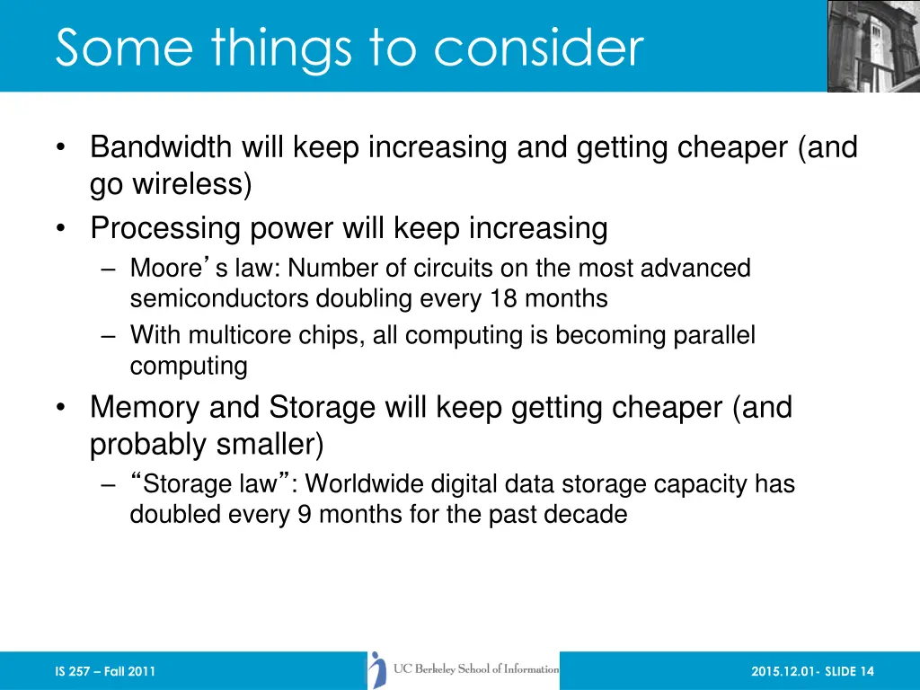 some things to consider