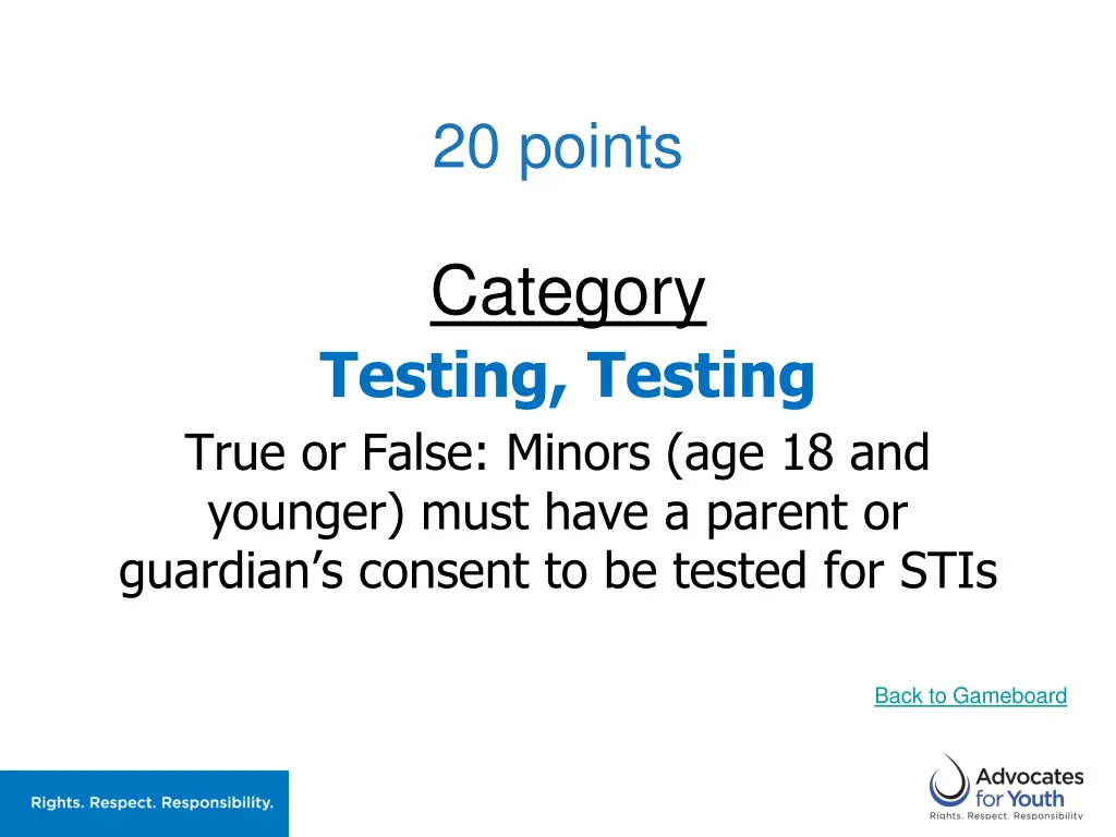 20 points 1