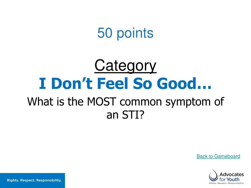 50 points 3