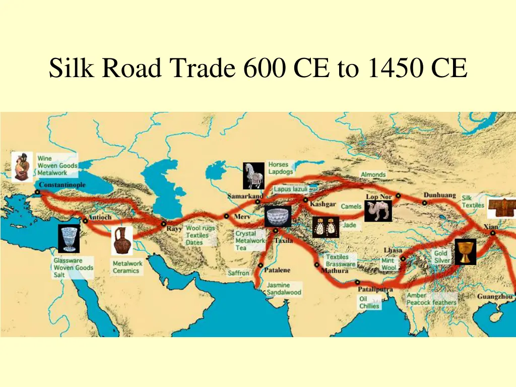 silk road trade 600 ce to 1450 ce