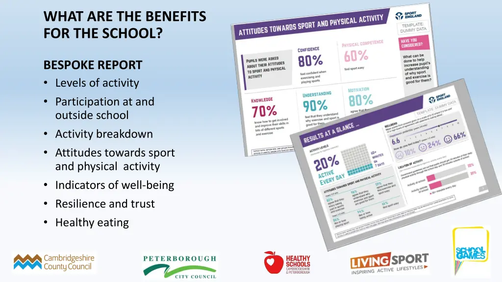 what are the benefits for the school