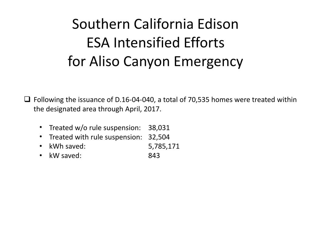 southern california edison esa intensified