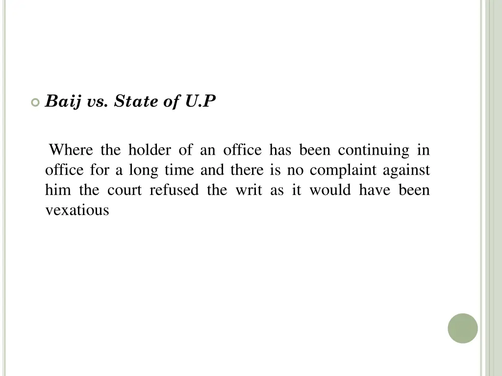 baij vs state of u p