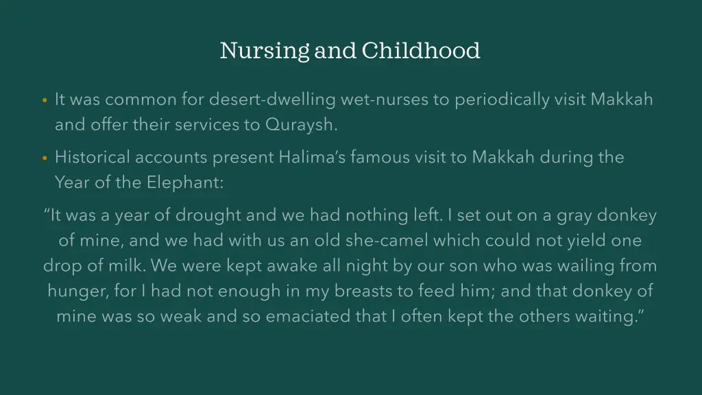 nursing and childhood 5