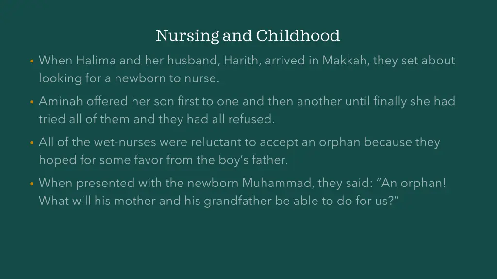 nursing and childhood 6